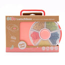 2-in-1 Bento Style Lunchbox - Watermelon Pink