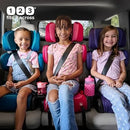 Connect3® R 2-in-1 High-Back Booster - Black Storm