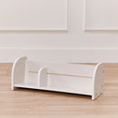 ECR4Kids Tabletop Book Display, Adjustable, White Wash