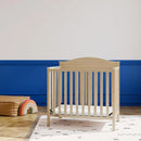 Stella 4-in-1 Convertible Mini Crib with Mattress - Driftwood