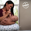 Nursing Pillow - Gray Geometric Dinos