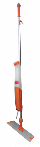 Tough Guy Plastic Flat, Snap On, Gray, 59-1/2" Handle Length - 36G240