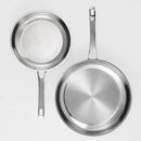 10" & 12" Stainless Steel Skillet Set