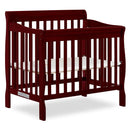 4 in 1 Aden Convertible Mini Crib - Cherry