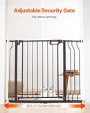 Adjustable Baby Gate - Black