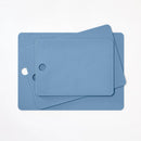 3-Piece Recycled Poly Cutting Board Set - Blue
