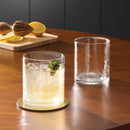 4pk 11oz Short Hammered Glass - Threshold™