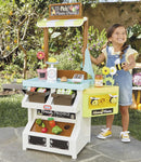 3-in-1 Garden to Table Market Pretend Playset