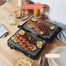 2-in-1 Panini Press & Grill - Black Sesame