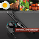 Electric Teppanyaki Table Top Grill Griddle BBQ Barbecue Nonstick Camping