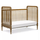 Liberty 3-in-1 Convertible Spindle Crib with Toddler Bed Conversion Kit - Natural Walnut