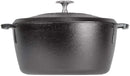 5.5 Quart Triple Seasoned Cast Iron Dutch Oven - Black
