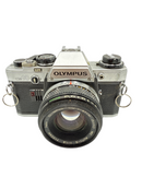 Olympus OM10 w/ 50mm f/1.8 - AS-IS/FOR PARTS (0049)