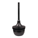 Ex-Cell Kaiser Smokers' Oasis Receptacle, Round, Steel, 4.5 Gal, Charcoal - EXCSRS1HCCL