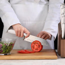 L Series 17-Piece German Steel Forged Knife Set - White