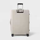 Large Checked Hardside Spinner Suitcase - Matte Atmosphere