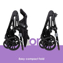 Morph Single to Double Modular Stroller Travel System - Madrid Tan