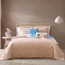 Bebejan Maia Blue 5 Piece Reversible Comforter Set - Queen