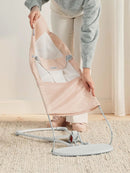 Extra Fabric Seat for Bouncer Balance Soft - Pearly Pink/White / Mesh