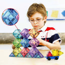 80 Pcs Magnetic Tiles Diamond Series