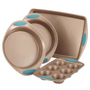 Rachael Ray Cucina Nonstick Bakeware 4-Piece Set - Agave Blue