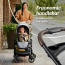 Premier Modes Merge Stroller with EZ Spin Wheels for 360 Rotation - Midtown