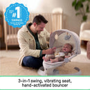2-in-1 Bounce & Sway Baby Swing - Cottage Cove