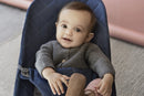 BabyBjorn Fabric Seat for Bouncer - Midnight Blue Cotton