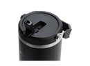 40 oz Stainless Steel Ice Flow Flip Straw Tumbler Black 2.0