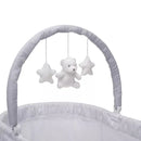 Curve Bassinet - White and Gray