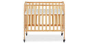 3-in-1 Folding Portable Crib - Natural