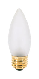 Satco 25 W B11 Decorative Incandescent Bulb E26 (Medium) Soft White 2 pk, Pack of 10