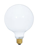 Satco 60 W G40 Globe Incandescent Bulb E26 (Medium) Soft White 1 pk, Pack of 6