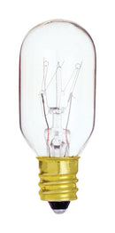 Satco 15 W T7 Specialty Incandescent Bulb E12 (Candelabra) Soft White 1 pk, Pack of 12
