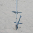 8ft Beach Umbrella - Blue
