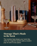 9pc Bar Set with Storage - Navy