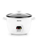 Aroma 20-Cup Rice & Grain Cooker with Granite Coating - White