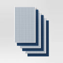 6pc Terry Kitchen Towels Dark Blue