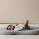 Lounger Curve Muslin Cover - Stone
