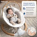 Nova Nature Baby Swing - Wood/White
