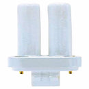 GE Ecolux 18 W T4 5.2 in. D X 5.8 in. L CFL Bulb Warm White A-Line 2700 K 1 pk
