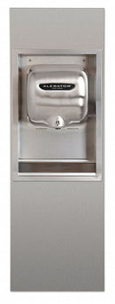 Xlerator 40576 Xchanger Combo Kit: Silver, 17 1/4 in Wd, 3 3/8 in Dp, 56 in Ht, For Mfr. No. XL-SB - ADA Compliant: Yes