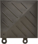 Notrax Mat Corner, PVC Sponge, Black, 4 PK - 620K0066BL