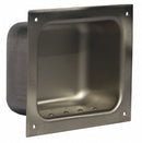 Odd Ball 3" Depth, 6" Width, 7-3/8" Height, Satin, Ligature Resistant Soap Dish - SP-13