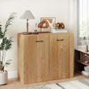 38 Inches Buffet Modern Sideboard Cabinet With Storage-Natural