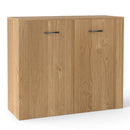 38 Inches Buffet Modern Sideboard Cabinet With Storage-Natural