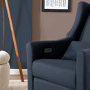 Kiwi Eco-Performance Electronic Swivel Glider with USB Port - Navy