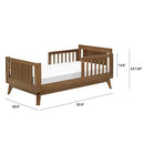 Junior Bed Conversion Kit for Hudson and Scoot Crib (M4299) - Natural Walnut