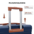 Luggage With Tsa Lock Spinner Wheels Hardside Expandable Luggage Travel Suitcase Check in Luggage ABS 24"