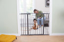 Tall-and-Wide Safety Gate - Grey